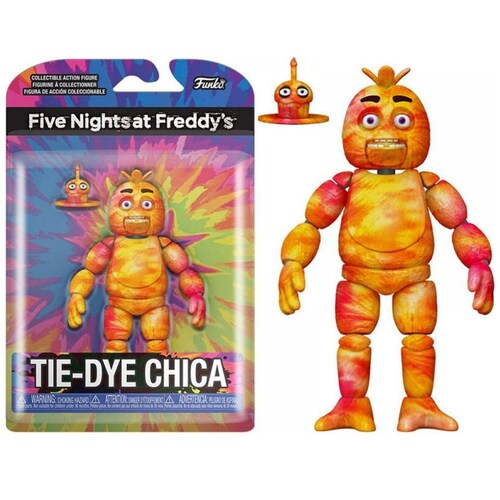 Funko Action Figure Five Nights At Fredd’Ys Tie Dye Chica (5")