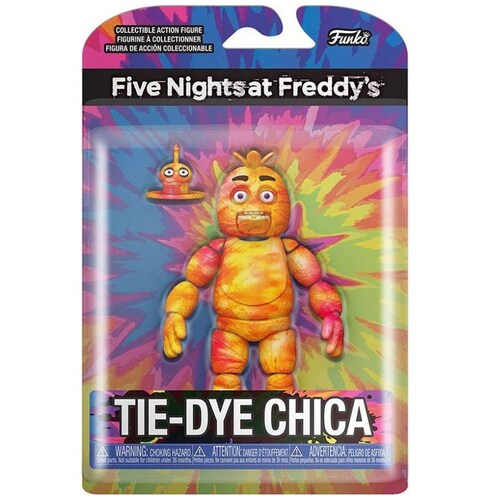 Funko Action Figure Five Nights At Fredd’Ys Tie Dye Chica (5")