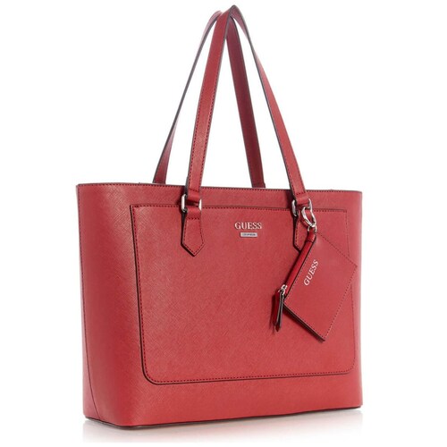 Bolsa Tote Rojo Obscuro Guess Factory
