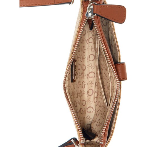 Bolsa Crossbody Café Claro Guess Factory