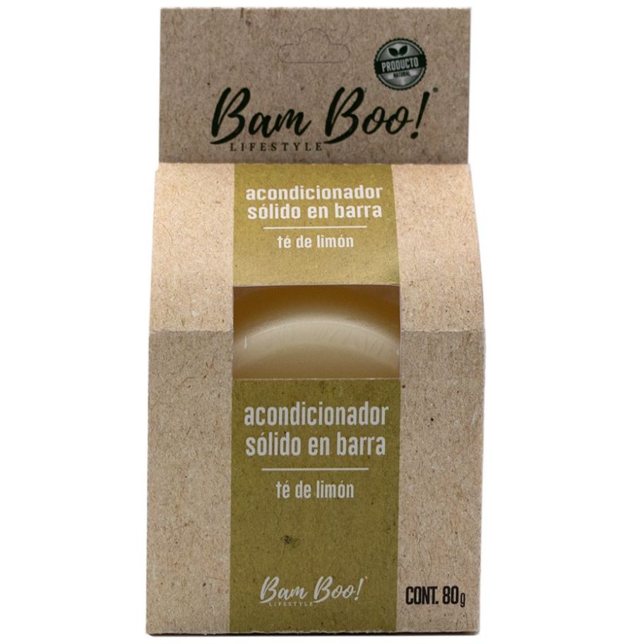 Bam Boo! Lifestyle Acondicionador Sólido Té Limón 80 g image number 1