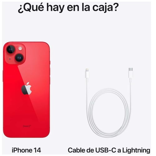 Iphone 14 Plus 256Gb Color Rojo R4 (Telcel)