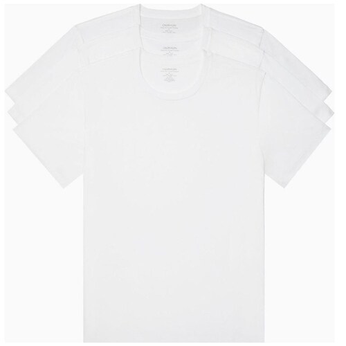 Playeras 3 Pack Cuello Redondo Calvin Klein para Hombre