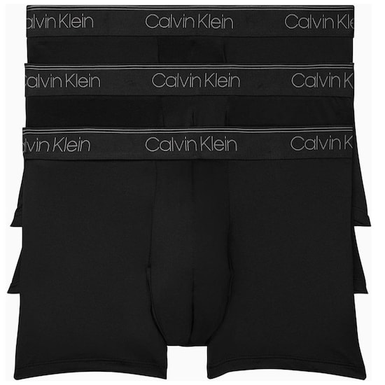 Calvin Klein Calzoncillos de punto clásicos de algodón para hombre, paquete  de 3