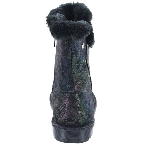 Bota con Peluche Y Corazón  18-21 Negro Coqueta para Niña
