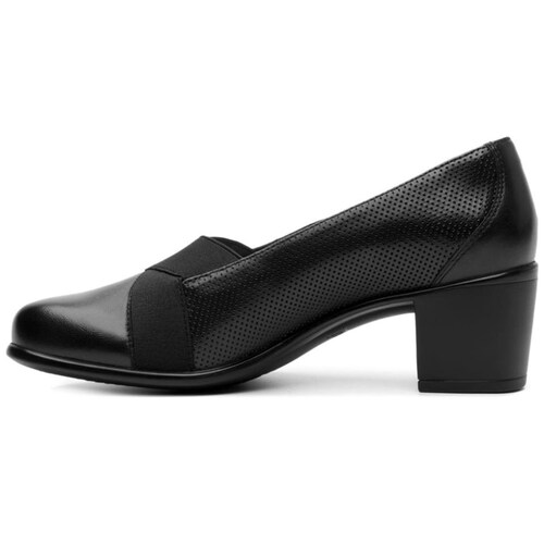 Zapatilla para Dama, Elásticos Cruzados, Color Negro, Flexi