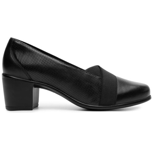 Zapatilla para Dama, Elásticos Cruzados, Color Negro, Flexi