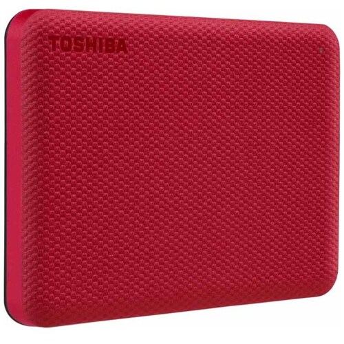 Disco Duro Externo Toshiba 1Tb Advance V10 Rojo