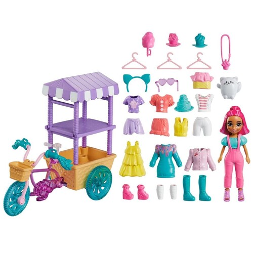 Polly Pocket Carrito de Dulces Sorpresas