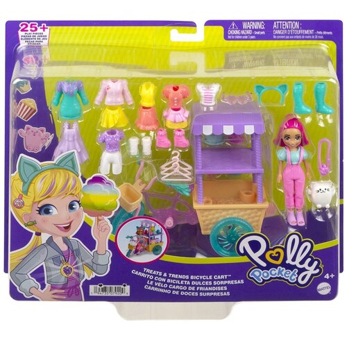 Polly Pocket Carrito de Dulces Sorpresas