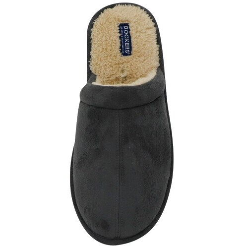 Chinelos Homem Casa Pantufla Hebilla De Hombre Gris Talle 41 A 42