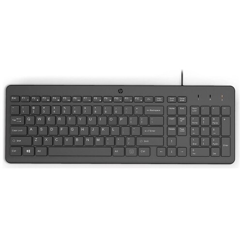 Teclado Alámbrico Hp 150 Negro