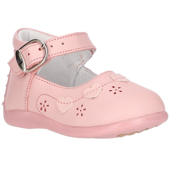 Zapato con Corazones 12-15 Rosa Andanenes para Niña