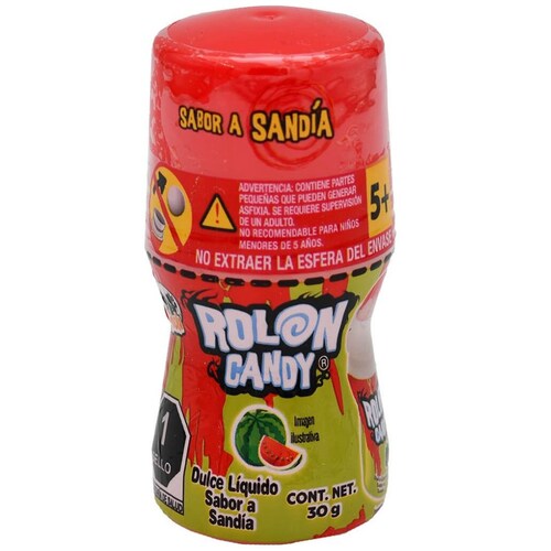 Dulce Rolon Candy Liquido de 30 G  Delicias