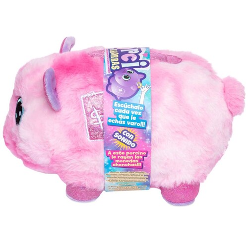 Alcancia Plush con Sonido Rosa Distroller
