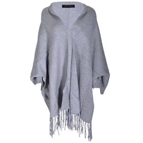 Poncho con Flecos Philosophy Jr