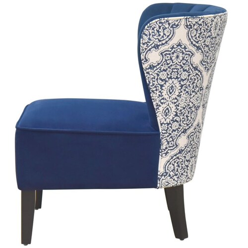 Sillón Emilio Velvet Navy Vintage Home