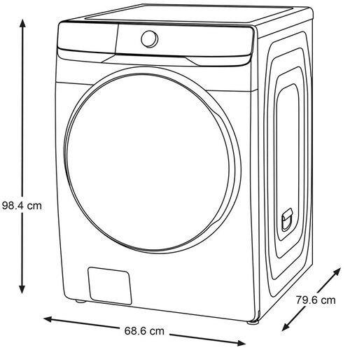 Lavasecadora Samsung 22Kg Wd22T6300Gc Arena