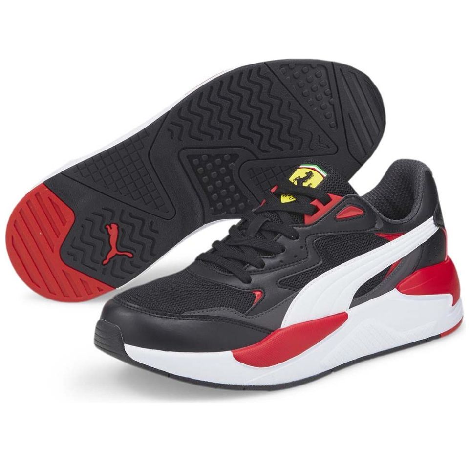 Tenis puma negros online ferrari