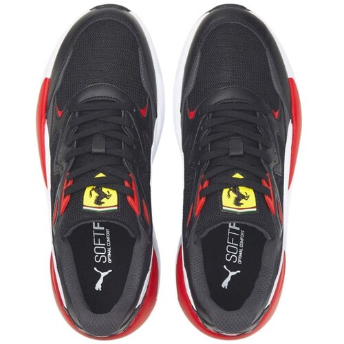 Tenis Moto Puma Ferrari Ionf Sunset Hombre Negros Para Zapatos De
