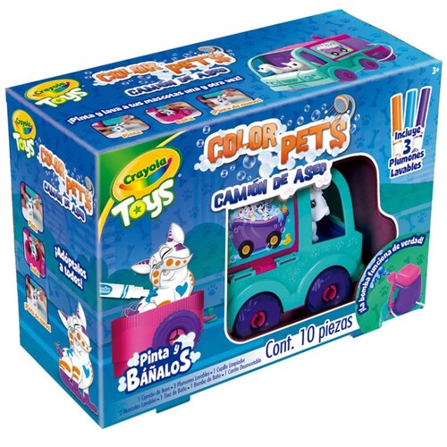 Camión de Aseo Color Pets Crayola