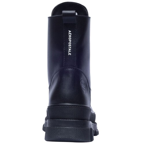 Bota Casual D Agujeta Negra Aeropostale