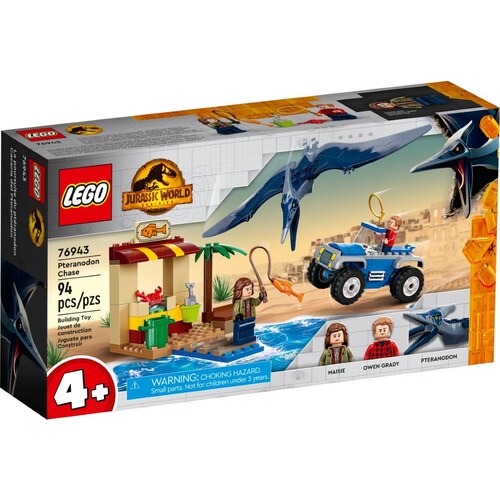 Cacería Del Pteranodon Lego Jurassic World