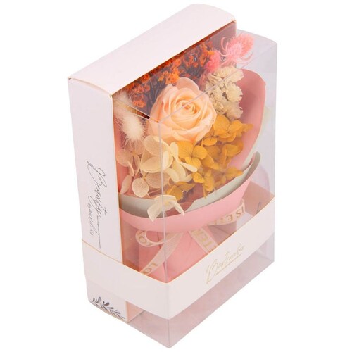 Home Nature Bouquet "best Whises" Color Rosa 18*12*7 Cm