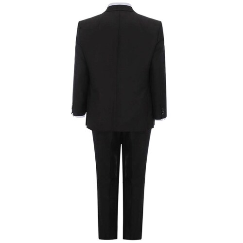 Traje Rayas Negro Bruno Magnani para Hombre