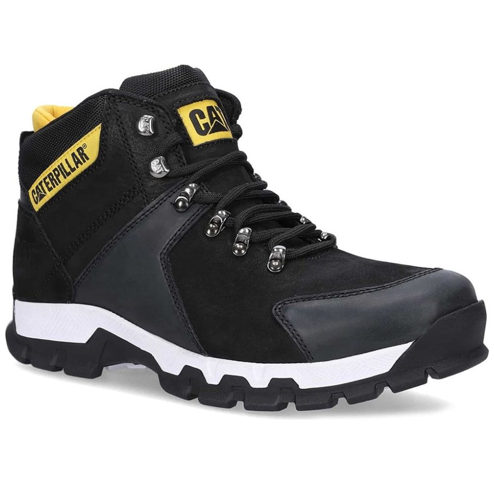 Bota caterpillar 2025 piel negra