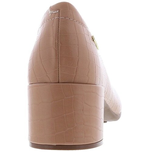 Zapatilla con Grabado Cocodrilo Nude Modare