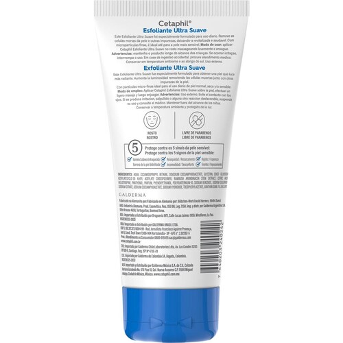 Cetaphil Exfoliante Ultra Suave 178 Ml