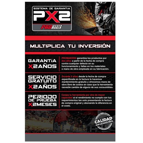 Tronzadora para Metal 14'' Promaker Uso Profesional/ Industrial 2400W