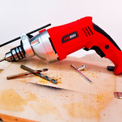 Taladro Percutor 850W Estuche Incluido Promaker