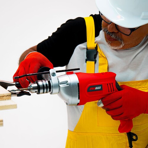 Taladro Percutor 850W Estuche Incluido Promaker