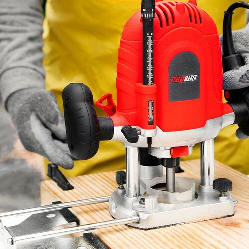 Rebajadora 2.7 Hp Router 1600W Promaker