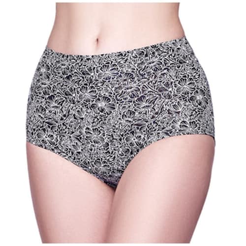 Pantaleta Completa Estampado Ilusion 1551-5Fc para Mujer
