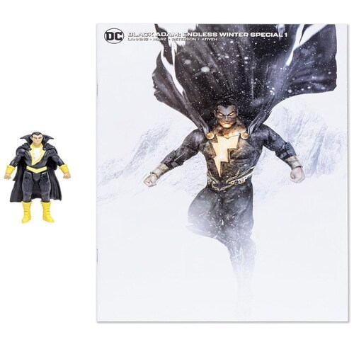 Figura Coleccionable  Dc Direct -3In Comic With Figure Wv1-Black Adam