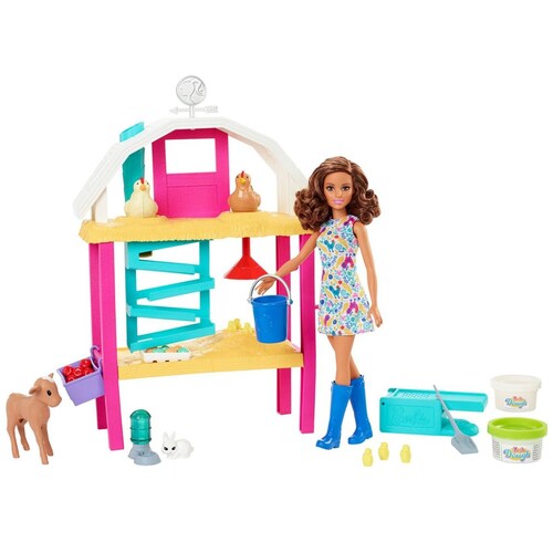 Barbie Set de Juego Diversion en la Granja