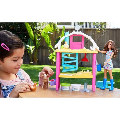Barbie Set de Juego Diversion en la Granja