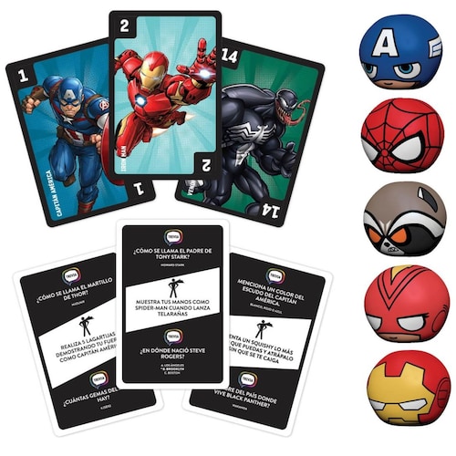 Juego de Mesa en Familia Marvel Topia