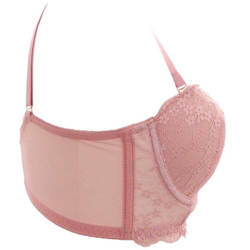 Bra con Varilla Y Peto Largo con Encaje Couture 23904