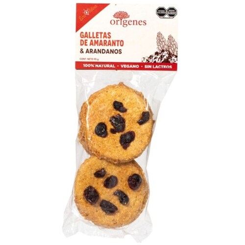  Galleta de Amaranto con Arandanos Origenes