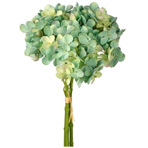 Flor de Hortensia Color Verde 28 Cm Vintage Home
