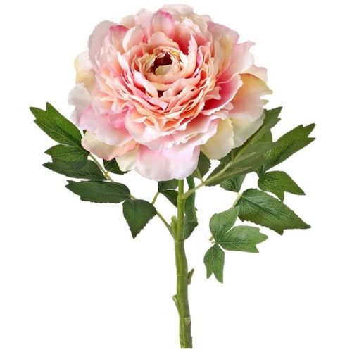 Flor de Peony Color Rosa 50 Cm Vintage Home