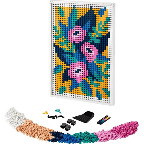 Arte Floral Lego Art