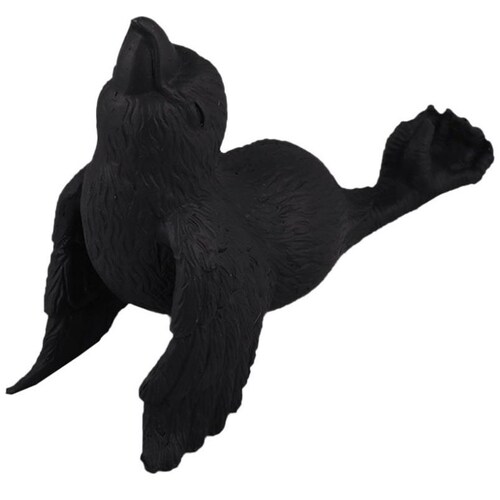 Home Nature Figura Decorativa Loro Estiramiento 15*23*8 Cm