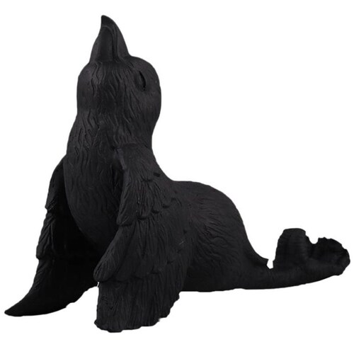 Home Nature Figura Decorativa Loro Estiramiento 15*23*8 Cm
