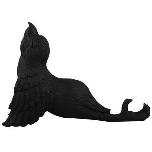 Home Nature Figura Decorativa Loro Estiramiento 15*23*8 Cm