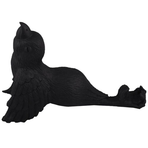 Home Nature Figura Decorativa Loro Estiramiento 15*23*8 Cm